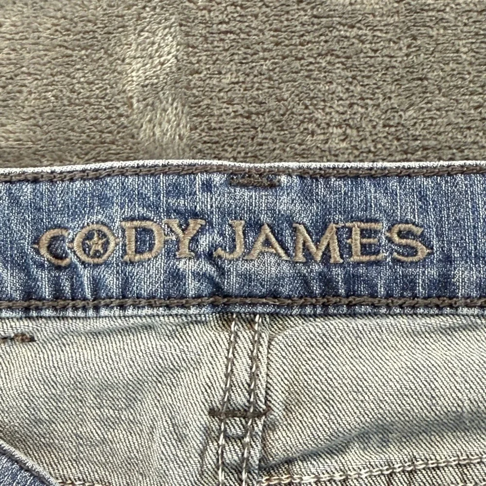 Cody James Men's Jeans Straight Leg Size‎ 30WX34L Light Wash